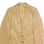 GIOVANNI CESARE Mens Blazer Jacket Beige S