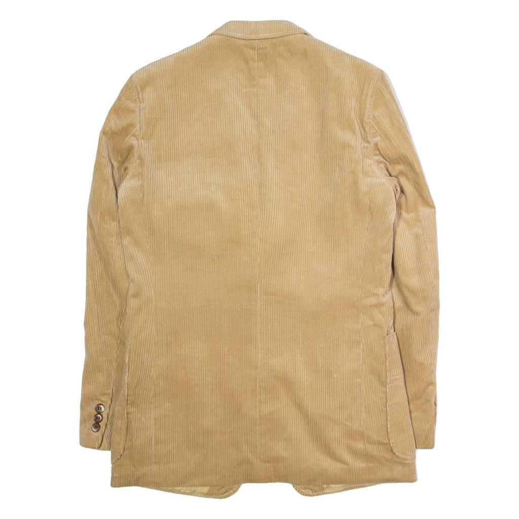 GIOVANNI CESARE Mens Blazer Jacket Beige S