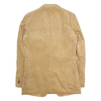 GIOVANNI CESARE Mens Blazer Jacket Beige S