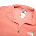 THE NORTH FACE Womens Coral Pink Plain Pullover Basic Knit S Outdoor Casual