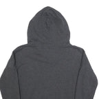 PUMA Womens Grey Hoodie UK 14 Cotton Blend Pullover Casual Sweatshirt