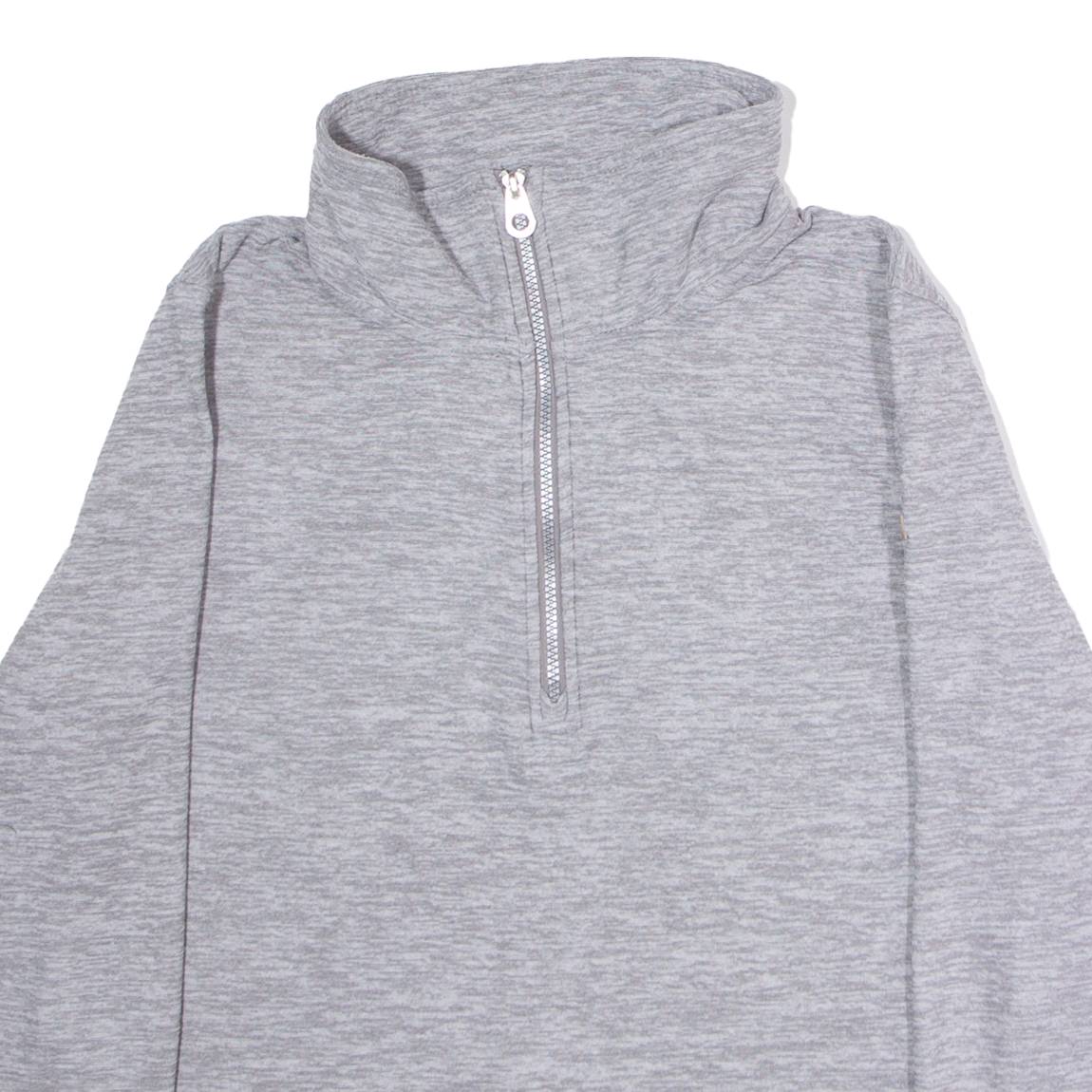 REGATTA Womens Fleece Grey 1/4 Zip UK 14