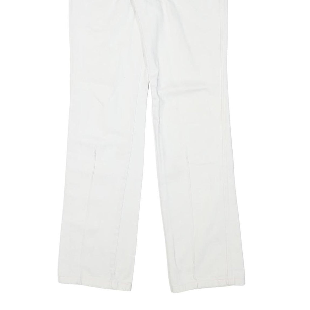 DIESEL Womens Jeans White Regular Straight Denim W32 L33 Classic Fit Zip