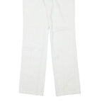 DIESEL Womens Jeans White Regular Straight Denim W32 L33 Classic Fit Zip