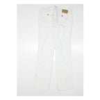 DIESEL Womens Jeans White Regular Straight Denim W32 L33 Classic Fit Zip