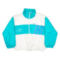 ELLEDUE Womens Track Jacket White Colourblock L