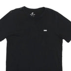NIKE Mens Black Graphic T-Shirt L Short Sleeve Crew Neck Modern Casual