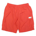NIKE Mens Shorts Red Casual L W32 Polyester Comfortable Sportswear