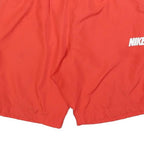NIKE Mens Shorts Red Casual L W32 Polyester Comfortable Sportswear