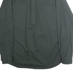 EDDIE BAUER Mens Black Plain Shirt 2XL Long Sleeve Button-Down Formal Casual