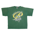 THE EDGE Green Bay Packers Mens T-Shirt Green USA XL