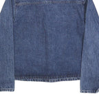 LOIS Womens Blue Denim Jacket XS Cotton Button Plain Casual Classic Fit