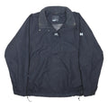 HELLY HANSEN Womens Navy Blue Outdoor Jacket XL Polyester Blend Zip Plain