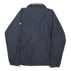 HELLY HANSEN Womens Navy Blue Outdoor Jacket XL Polyester Blend Zip Plain