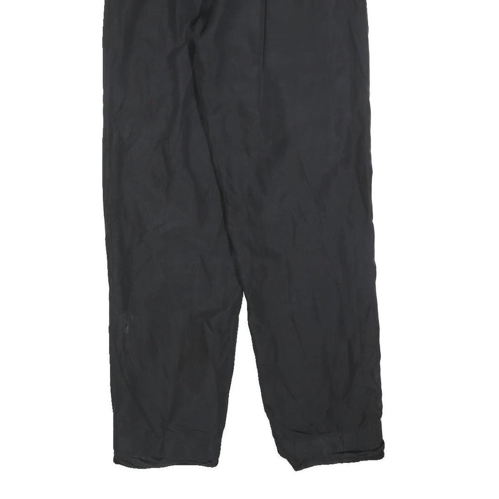 ADIDAS Mens Joggers Black Slim Tapered S W26 L32 Track Pants Sports Logo