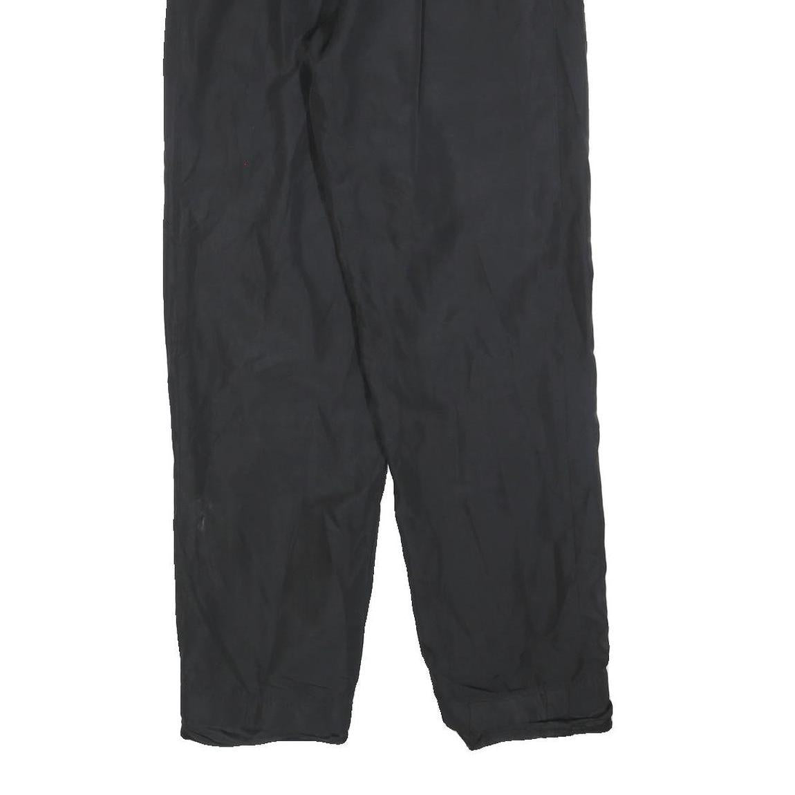 ADIDAS Mens Joggers Black Slim Tapered S W26 L32 Track Pants Sports Logo