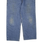 DICKIES Mens Regular Blue Denim Plain Jeans W38 L26 Zip Closure Classic Fit