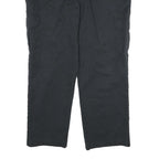 DICKIES Mens Black Cotton Regular Straight Trousers W40 L30 Workwear Cargo