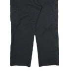 DICKIES Mens Black Cotton Regular Straight Trousers W40 L30 Workwear Cargo