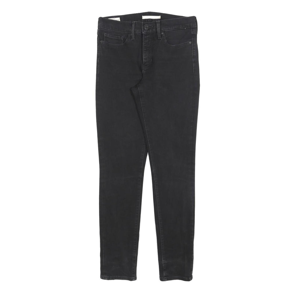 LEVI'S 311 BIG E Womens Jeans Black Slim Skinny Denim W27 L30 Stretch Cotton