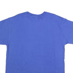 JERZEES Mens Blue Sigma Gamma Ringer T-Shirt XL Crew Neck Short Sleeve