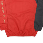 ASICS Mens Red & Black Crew Neck S Polyester Blend Sweatshirt Cazador