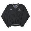 REEBOK Mens Black Team Physician Sweatshirt V Neck XL Lightweight Sportswear