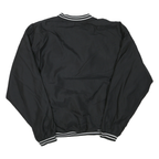 REEBOK Mens Black Team Physician Sweatshirt V Neck XL Lightweight Sportswear