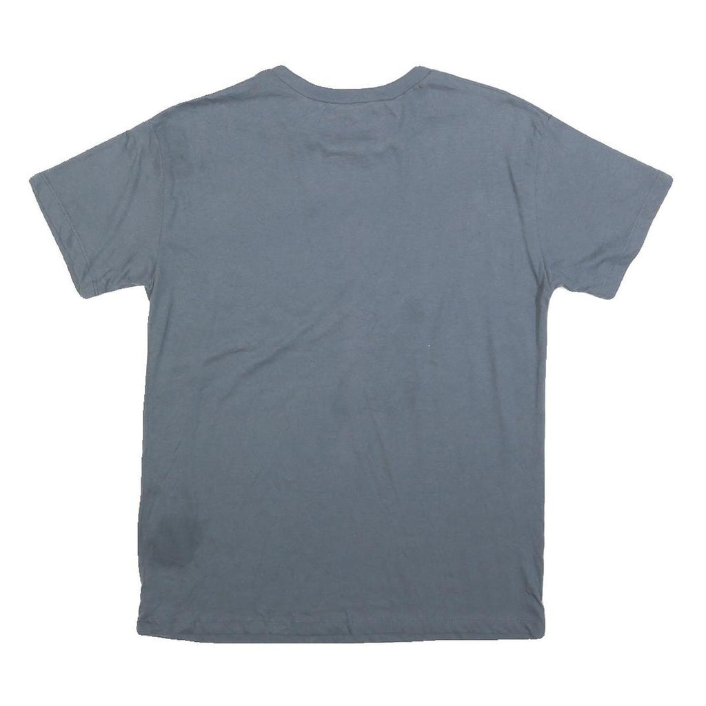 ACDC Womens Grey Graphic T-Shirt M Short Sleeve Crew Neck Rock Band Logo