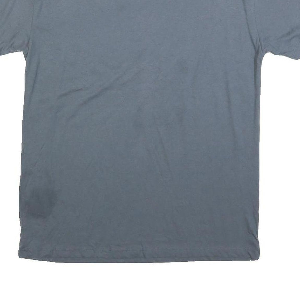 ACDC Womens Grey Graphic T-Shirt M Short Sleeve Crew Neck Rock Band Logo