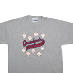 ENDLESS DESIGNS Mens Grey Grandpa Graphic T-Shirt XL Cotton Blend Short Sleeve