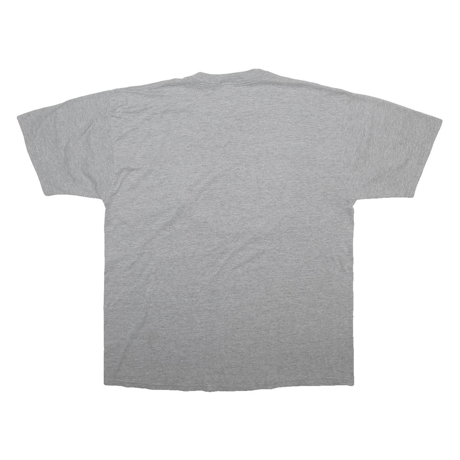 ENDLESS DESIGNS Mens Grey Grandpa Graphic T-Shirt XL Cotton Blend Short Sleeve
