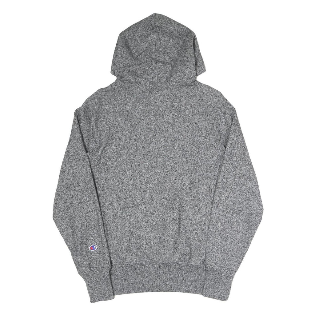 CHAMPION REVERSE WEAVE Mens Grey Pullover Hoodie S Cotton Blend Sweatshirt