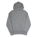 CHAMPION REVERSE WEAVE Mens Grey Pullover Hoodie S Cotton Blend Sweatshirt