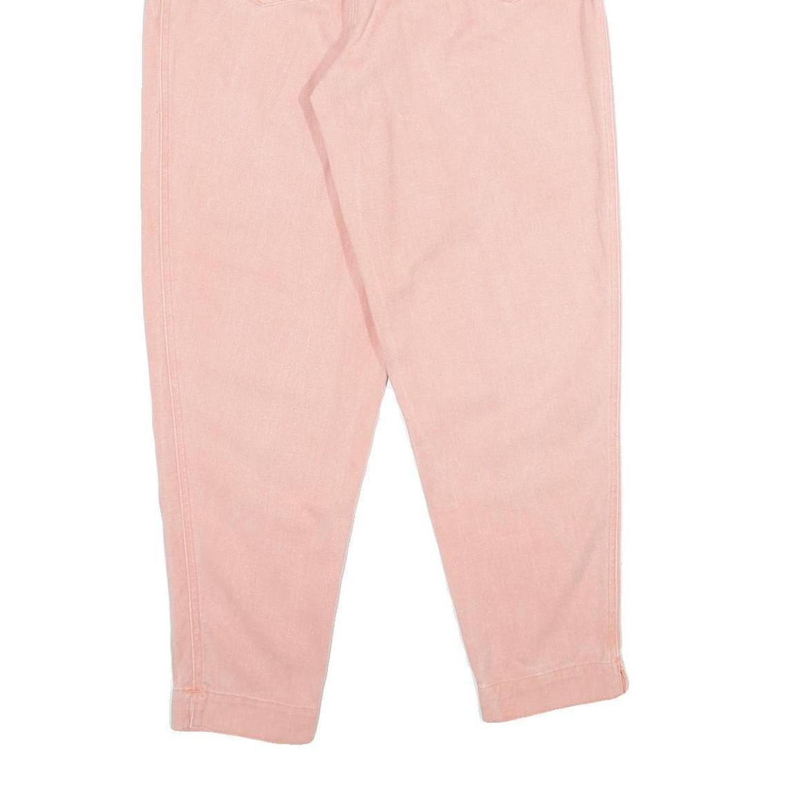 S. OLIVER Womens Classic Pink Skinny Denim Cotton W26 L30 Stylish Zip Jeans