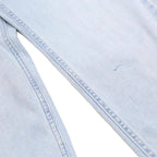 Calvin Klein Womens Regular Fit Light Blue Denim Jeans W30 L25 Classic Zip