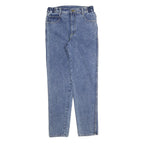 Womens Blue Regular Fit Straight Denim Jeans W28 L30 Zip Cotton Blend Casual