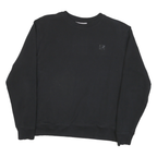 FILA Womens Black Crew Neck L Sweatshirt Cotton Blend Logo Patch Casual