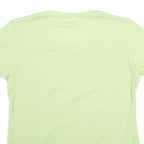 MAMMUT Womens Green Cotton Blend T-Shirt XL Short Sleeve V-Neck Outdoor