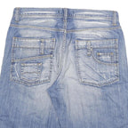 DSQUARED2 Mens Denim Blue Cargo Shorts 2XL W36 Cotton Blend Casual Style