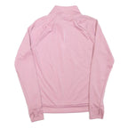 NIKE Mens Pink Slogan T-Shirt XS Long Sleeve 1/4 Zip Athletic Sportswear