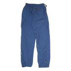 EIDER Mens Blue Polyester Blend Relaxed Trousers W24 L30 Zip Closure Outdoor