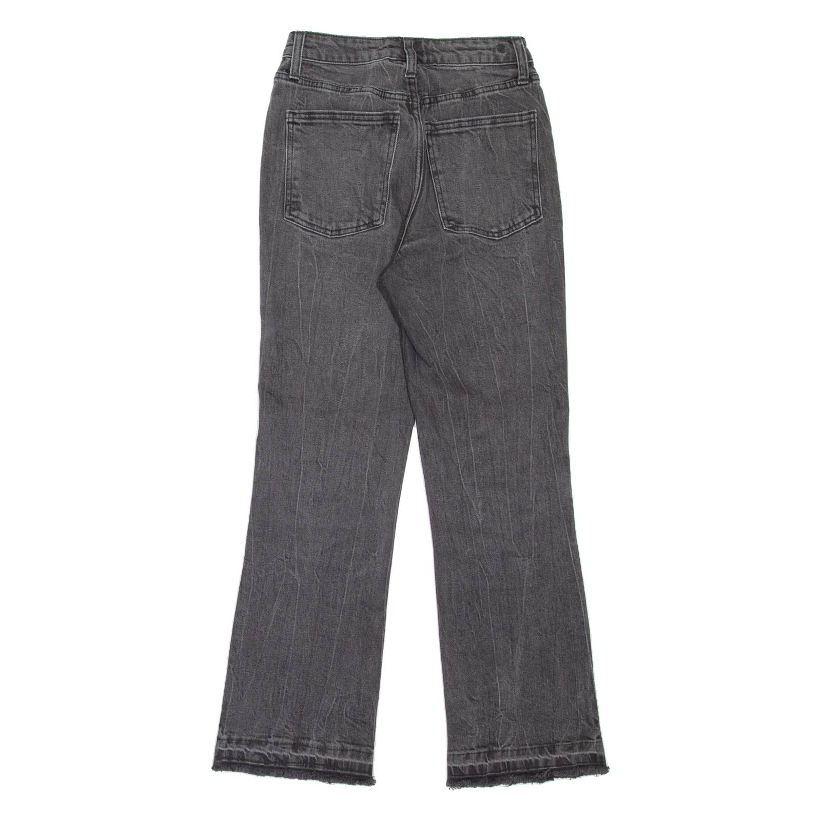 JUICY COUTURE Malibu Crop Womens Jeans Grey Regular Bootcut W25 L27