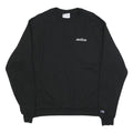 CHAMPION Mens Black Motive Crew Neck L Cotton Blend Sweatshirt Pullover