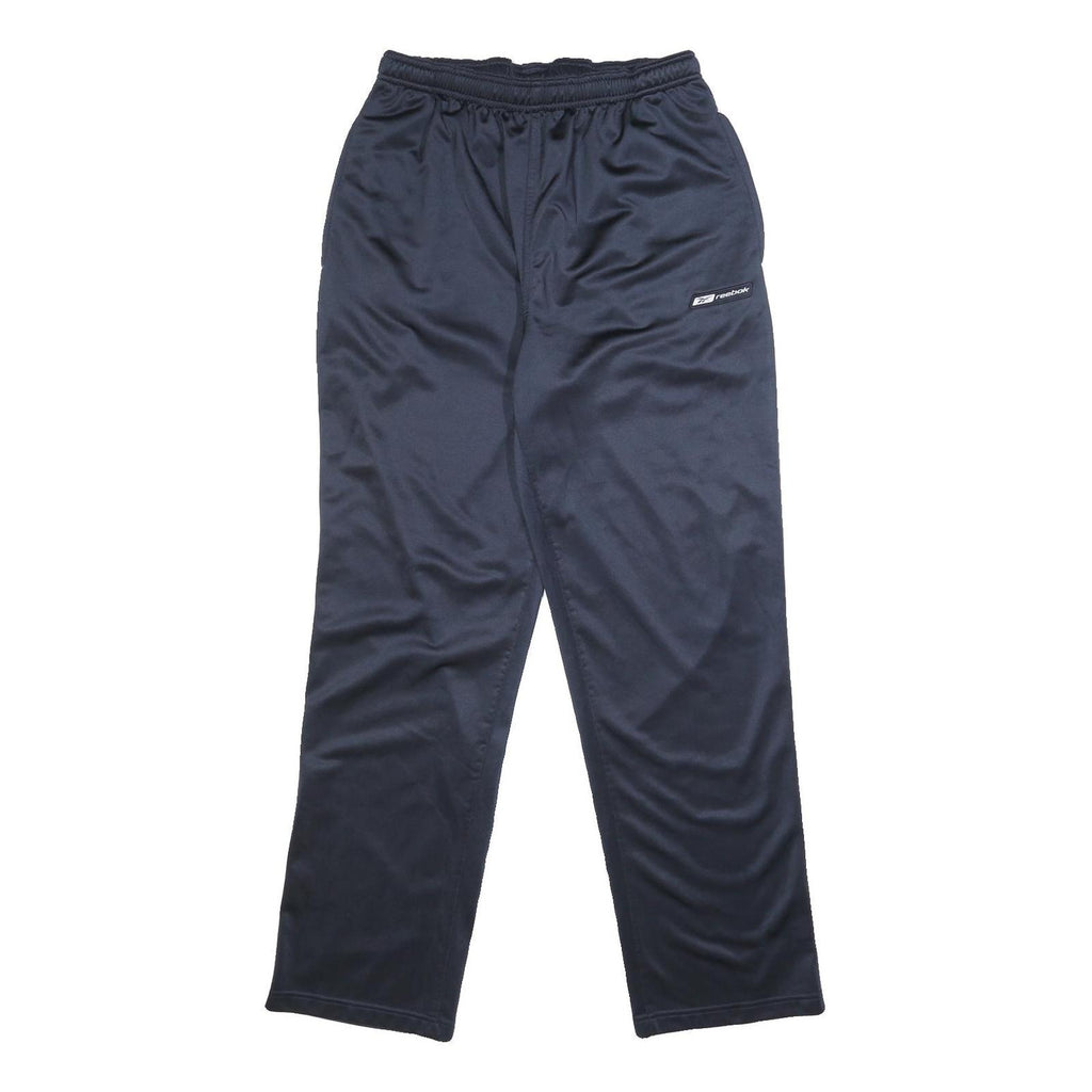 REEBOK Mens Joggers Navy Blue Slim Tapered M W28 L30 Sportswear Track Pants