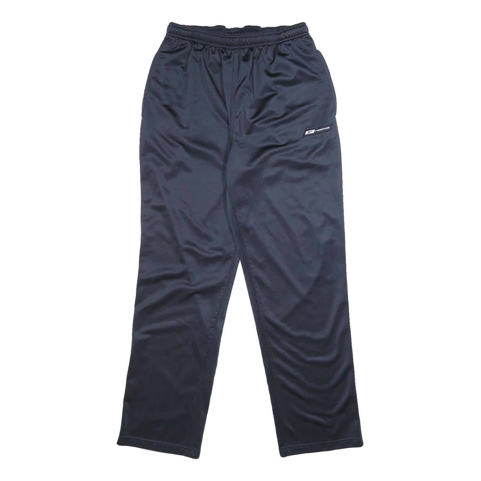 REEBOK Mens Joggers Navy Blue Slim Tapered M W28 L30 Sportswear Track Pants