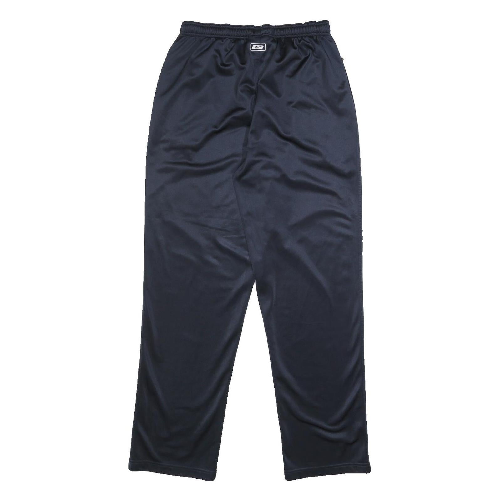 REEBOK Mens Joggers Navy Blue Slim Tapered M W28 L30 Sportswear Track Pants