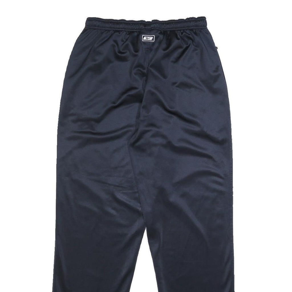 REEBOK Mens Joggers Navy Blue Slim Tapered M W28 L30 Sportswear Track Pants