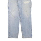 CARHARTT Mens Jeans Blue Regular Straight Denim Medium W36 L32 Distressed