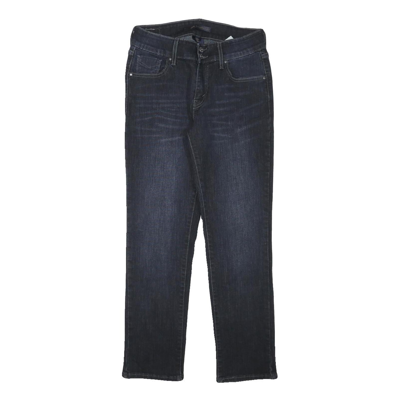 LEVI'S Womens Jeans Blue Slim Straight Denim Medium W26 L26 Comfortable Stylish